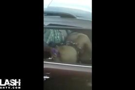 Girl Gives Car Blow Job and Gets Dildo in Her  ...
