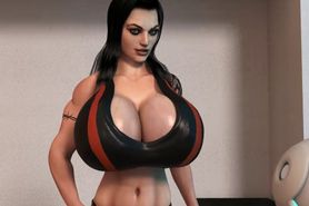 Agnes Shepard - Breast Expansion Video - 15sec WIP