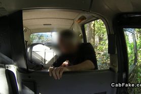 Fake taxi driver fucks two amateurs in his cab pov