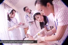 Enfermeras japonesas te dan la paja de tu vida [POV]