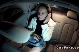 Revenge sex tape in fake taxi