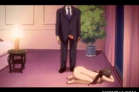 Sexy hentai babe begging for hard cock