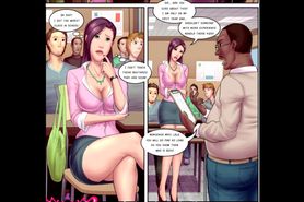 Interracialcomic: the Sexy Substitute Teacher! Part1