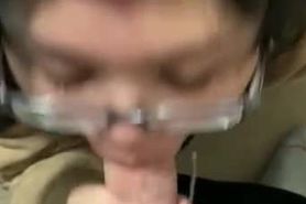 Gf Sucks Too Slow So I Fuck Her Face (Cum In Mouth)