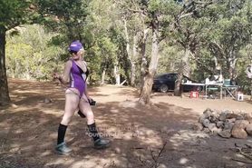 Camping Girl Unlocks Chastity Gets Mouth Full Of Cum - Ourdirtylilsecret
