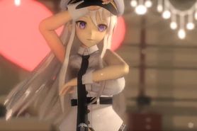 MMD Enterprise Azur Lane (conqueror) (Submitted by user15566)