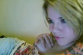Webcam amateur blonde  1