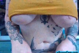 Big boobs webcam masturbation XPUSSYCAM - video 20
