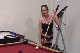 ginger -missy play strip pool