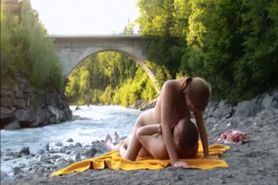 Outdoor River  Sex  - Watch Part 2 on pussycamsfreecom