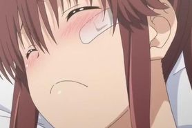 Anime navel lick scene