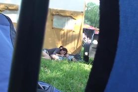 Spy Cam Sex Public By Amateur Teen Couple Caught At Music Festival Outside