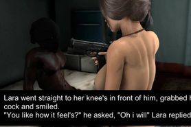 Lara Croft fucks Teen Pirate
