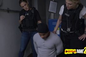 Naughty cop gets pounded with big dick