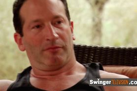 Swinger dude enjoys so much loving and sharing hot sex