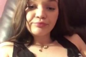 Cutie on Periscope Flashing and Playing on Periscope