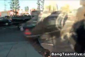 The bangteam fucking the police part2 - video 1
