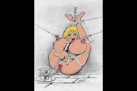 Bondage Drawings from Master Artists