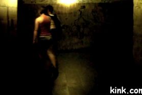 Fighting girls get punished and ass fucked - video 41
