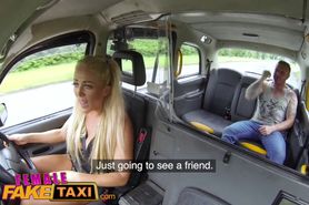 Female Fake Taxi Hot blonde breaks passengers dick during rough fucking