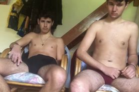 Straight Guys Jerks Off Together In Amateur Gay Bf Porn Video