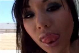 Asian Girl With Big Round Ass Loves Big Black Cock