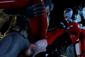 Batman Harley Quinn Doggy Style Sexual 3d Animations [10 min + Watermark free]