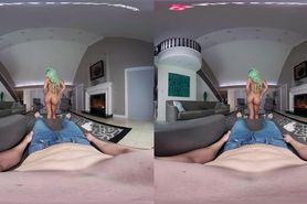 Spying on the stepmother in VR POV
