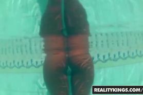 REALITY KINGS - Bikini teen Tainah gets ass fucked by the pool