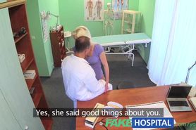 FakeHospital Horny blonde milf wants doctors cum inside her