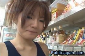 Miku Tanaka Hot Asian doll likes public part3