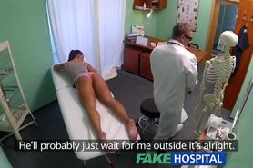 Dirty MILF sex addict goes to the doctor