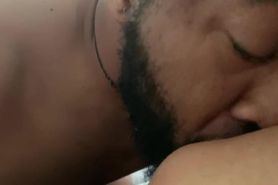 Thirsty Husband Sucks Milk from Pregnant Wife