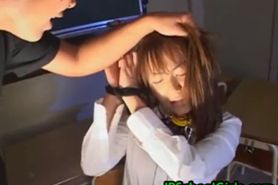 Cute asian schoolgirl fucked hard part2