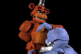 Angry Freddy Fucks Bonnie In The Mouth