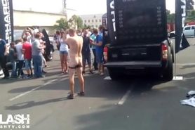 Men nude in public