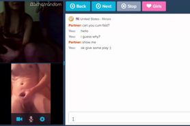 Cuck Couple ask me to Cum for them in Omegle Alternative Chatrandom