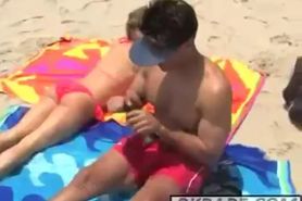 Amateur Hot Beach Blonde So Hot And Wet For Cock