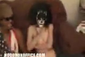 tiny pussy rock star let black dick fuck before