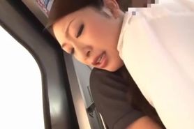Asian fucked in the public transport
