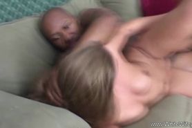 Afternoon Sex With Interracial Lover While Relaxing
