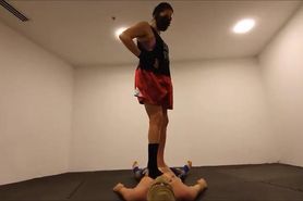 Turkish Mistress Reina Boxing after Trample