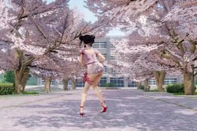 Nurse Kurumi Tokisaki Wiggle Wiggle MMD R18 Dance