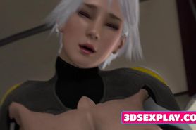 Video Game Sluts from Dead or Alive Gets Fucks and Creampied
