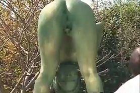 Free jav of Crazy Japanese bronze statue part4