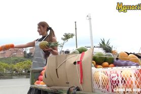 Mamacitaz - Colombian Fruit Vendor Melissa Lujan Rides Dick After Work
