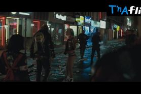 Margot Robbie Sexy Scene  in Suicide Squad