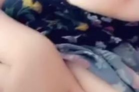 Sexy Bbw Girl Plays With Pretty Hairy Pussy Naughty Snapchat