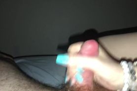 Girlfriend Gives Small Penis A Handjob