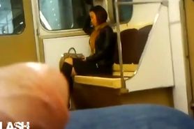 Flash Asian on Train